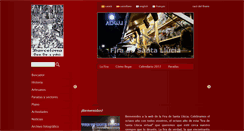 Desktop Screenshot of es.firadesantallucia.cat